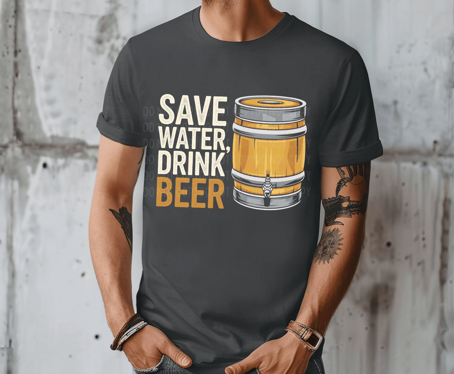 Premade DTF Transfer Gang Sheet For Graphic Tees | Drink A Beer - Griffin Expressions