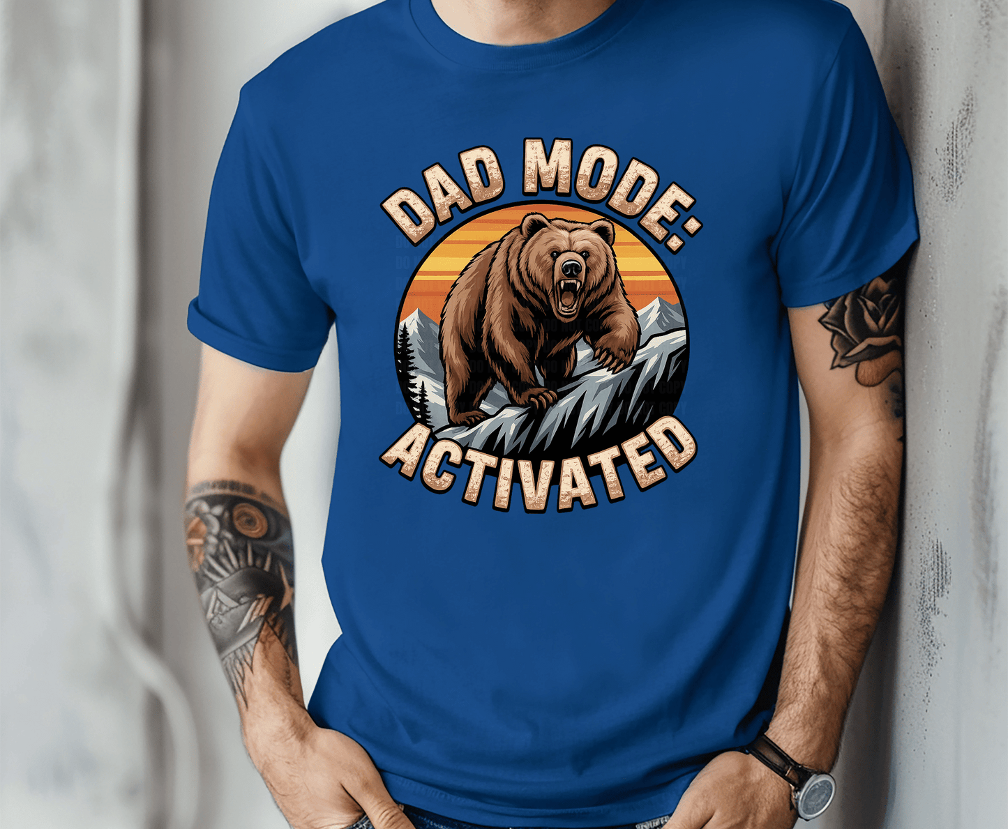 Dad Mode Activated | DTF Heat Transfer