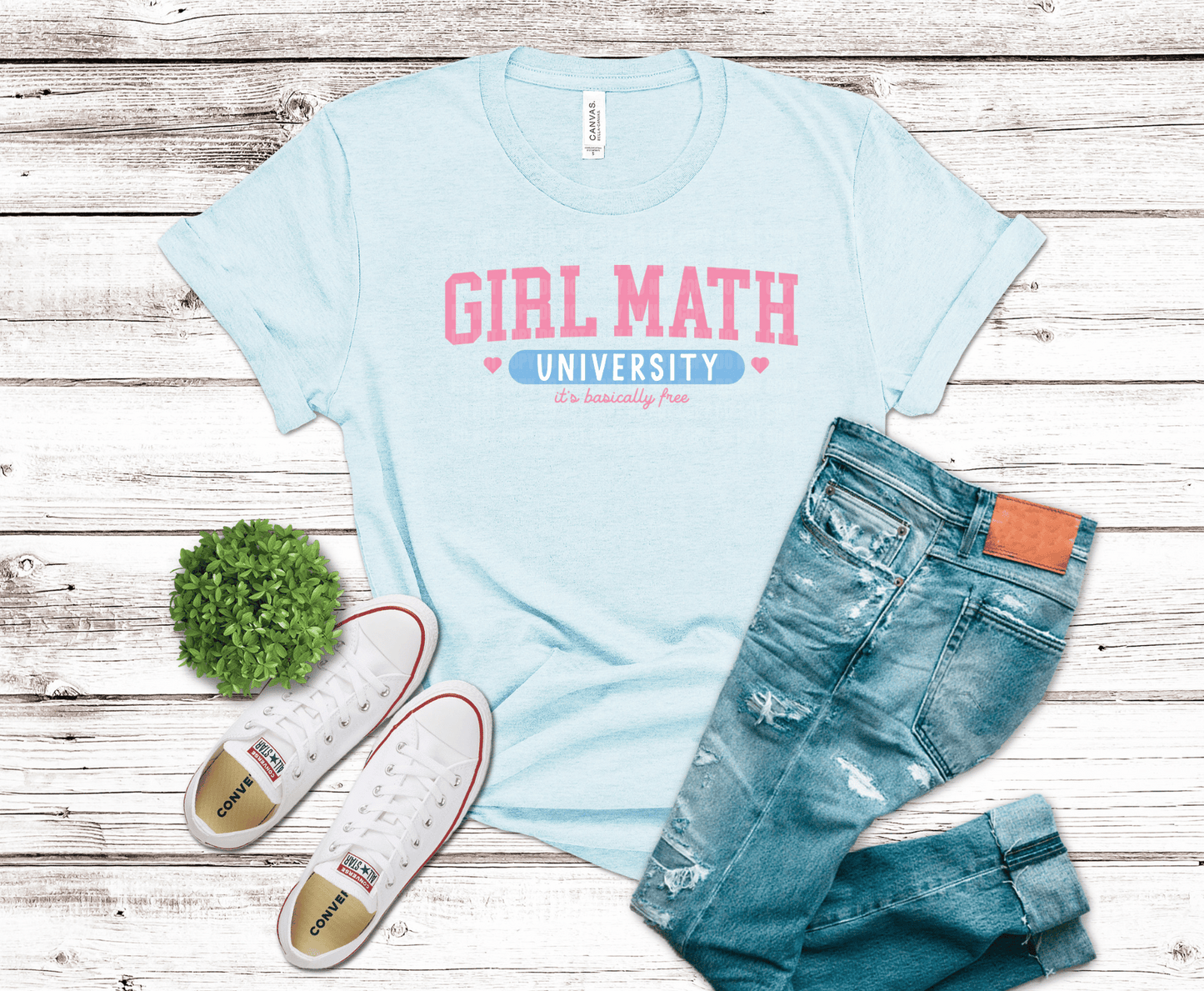 Girl Math | DTF Heat Transfer