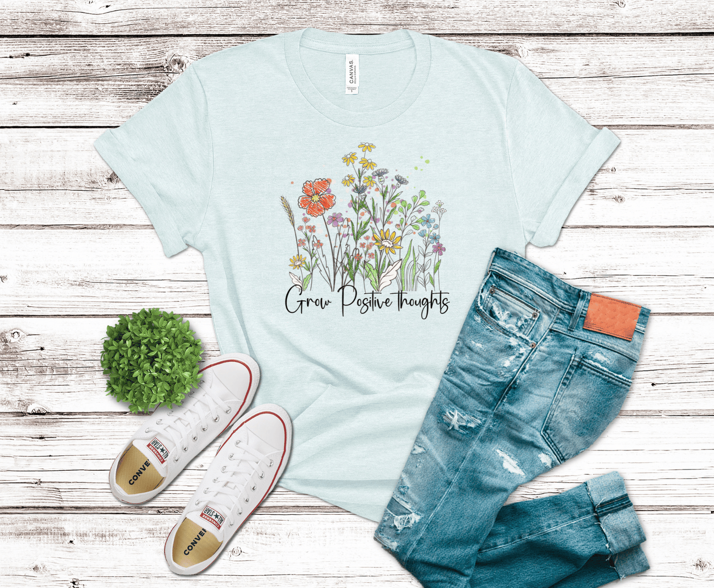 Grow Positive | DTF Heat Transfer