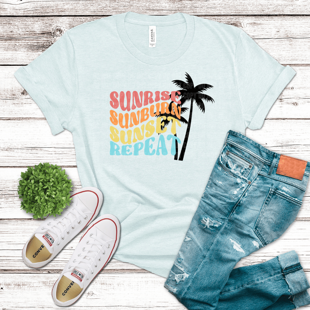Sunrise Sunset | DTF Heat Transfer