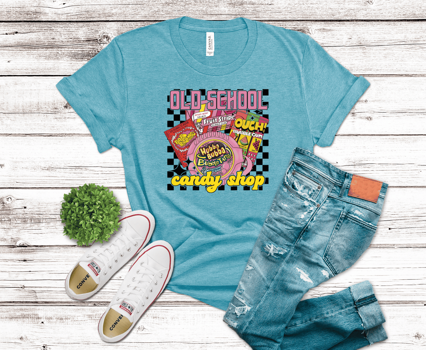 Old Candy shop shirt design
