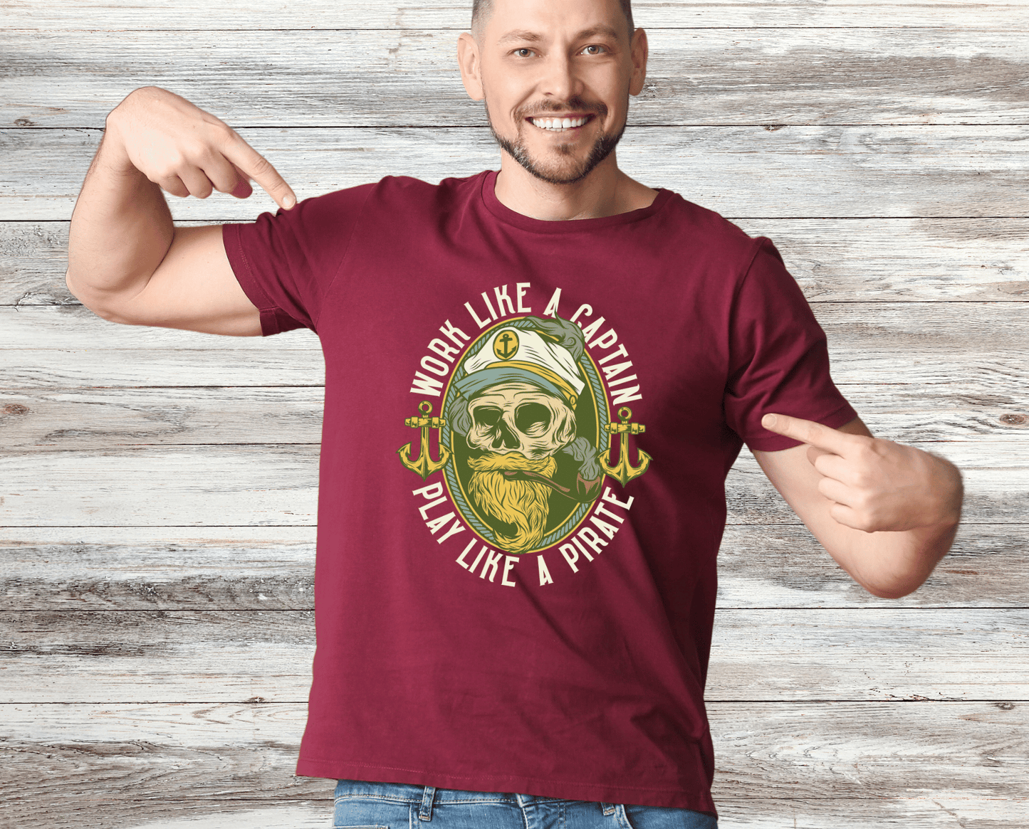 Work Like A Captain | DTF - Griffin Expressions