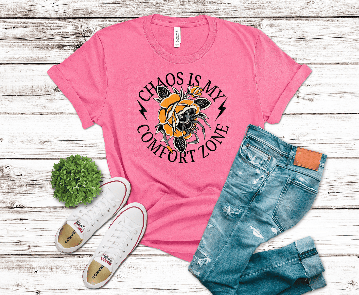 Chaos Comfort | DTF Heat Transfer
