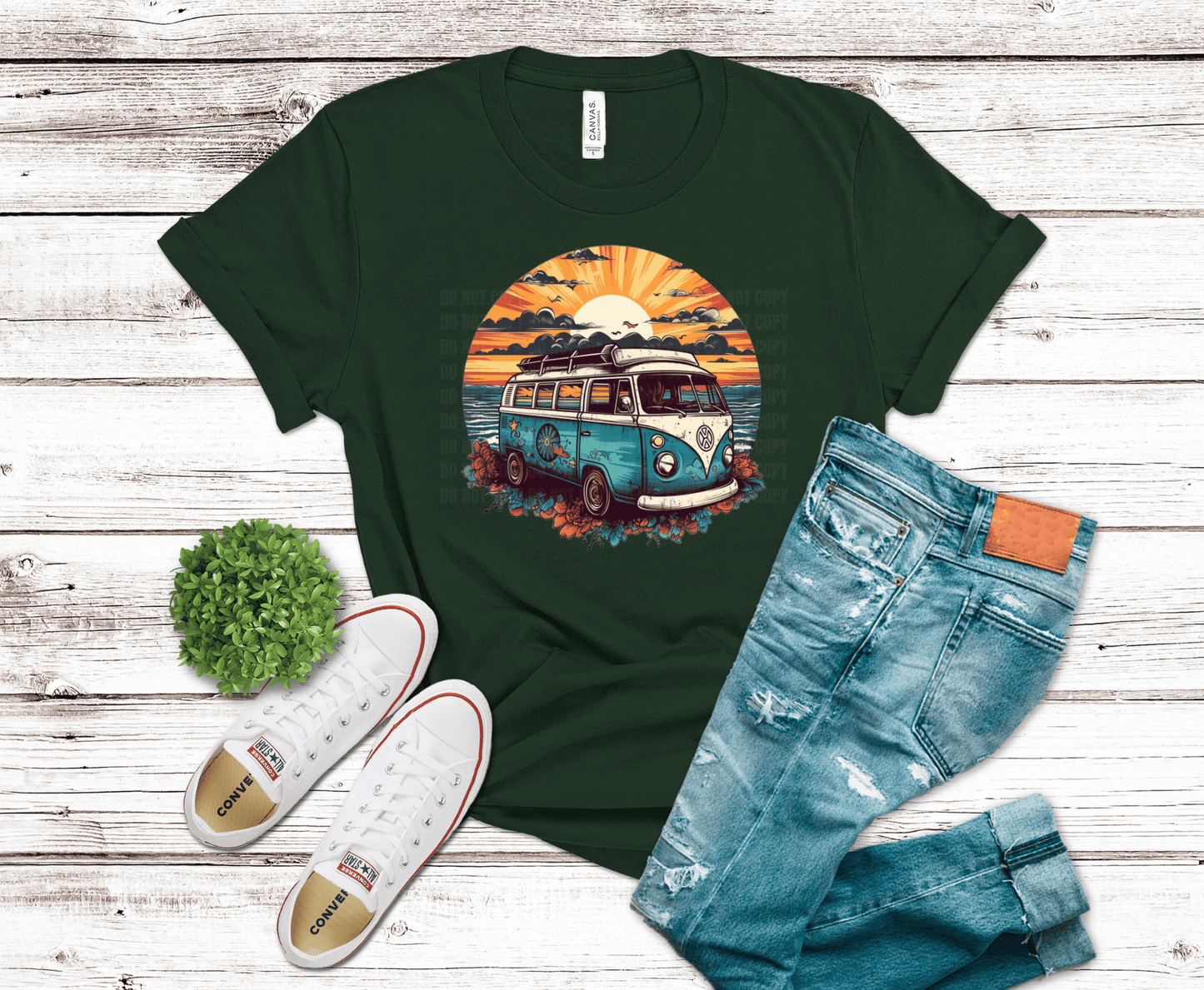 Sunset Van | DTF Heat Transfer