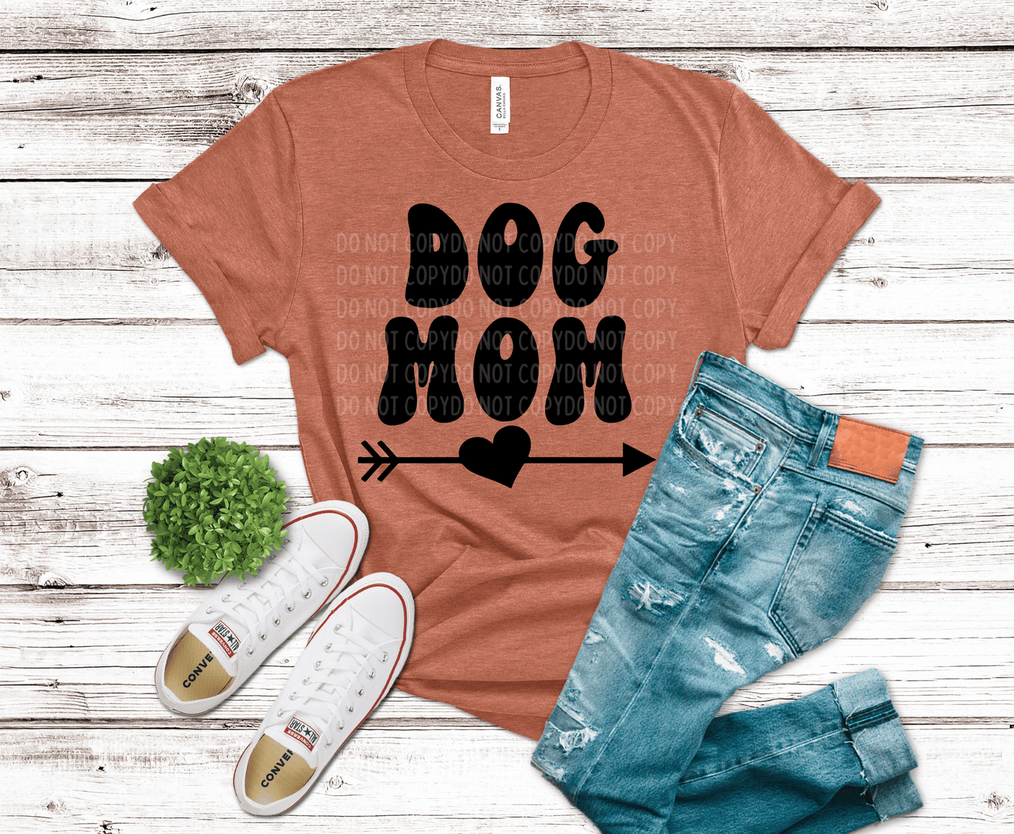 Dog Mom Arrow | DTF Heat Transfer