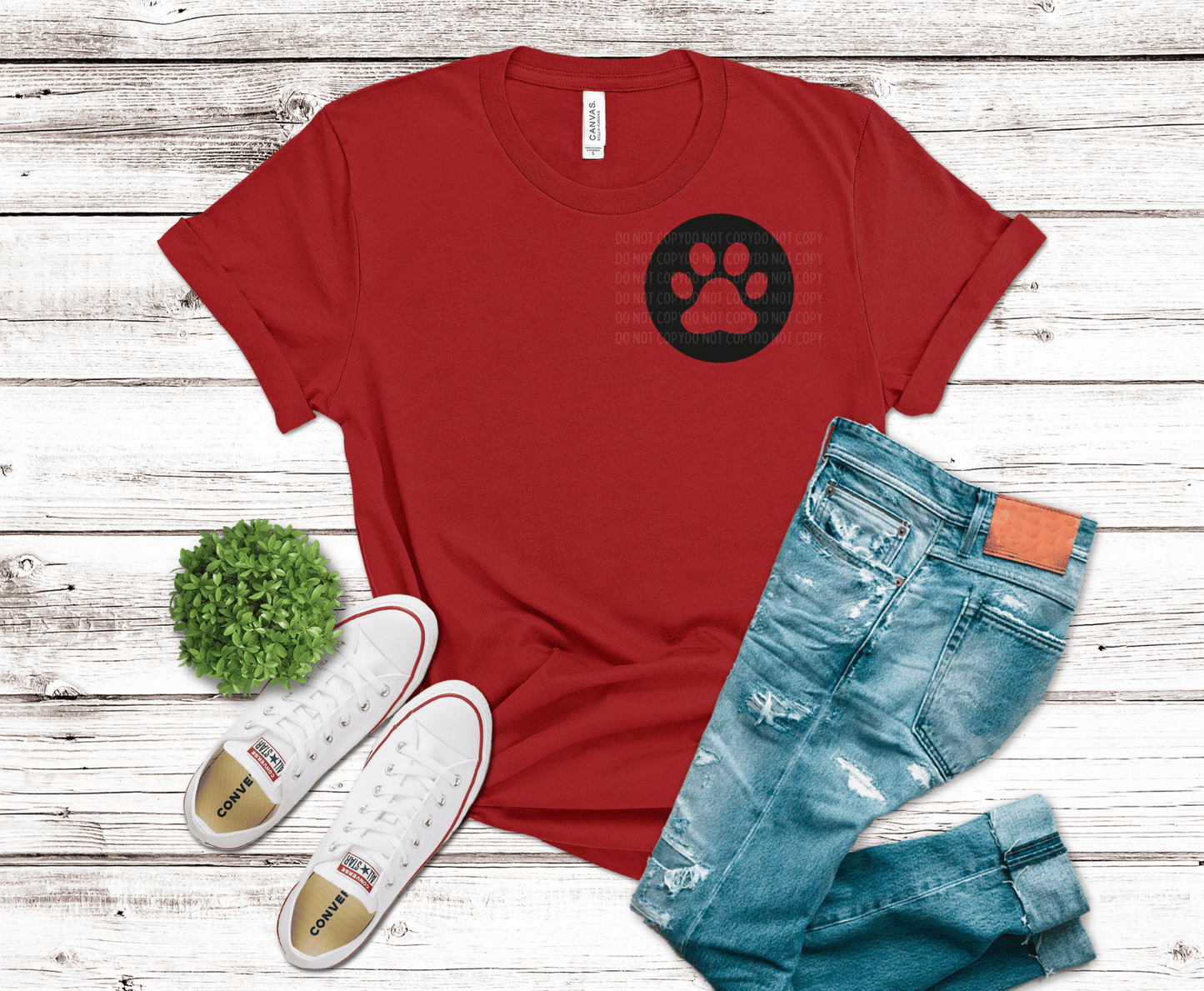 Circle Paw | DTF Heat Transfer