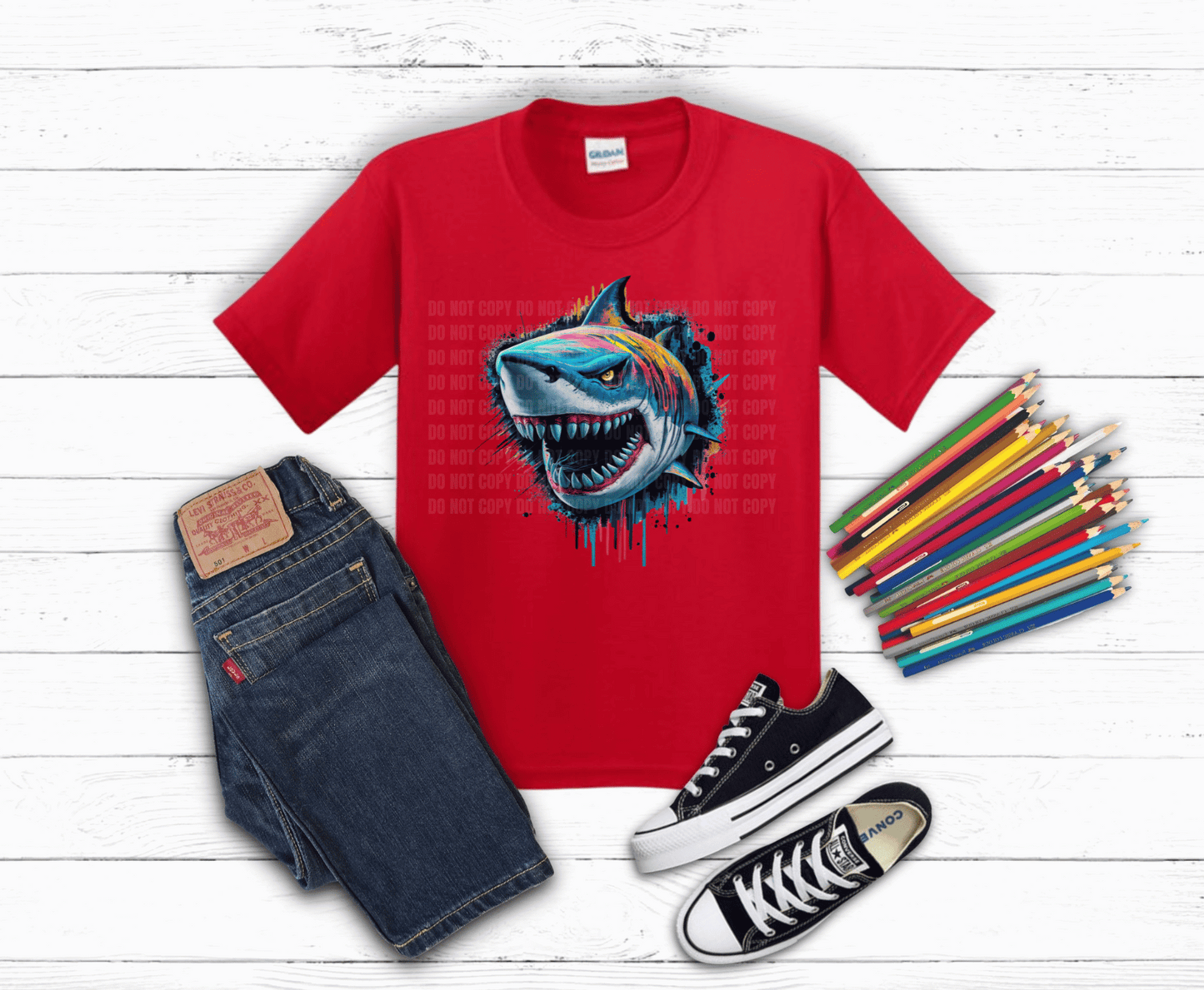 Premade DTF Transfer Gang Sheet For Graphic Tees | Youth Boy