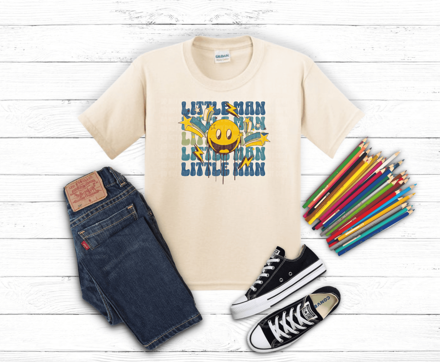 Premade DTF Transfer Gang Sheet For Graphic Tees | Youth Boy