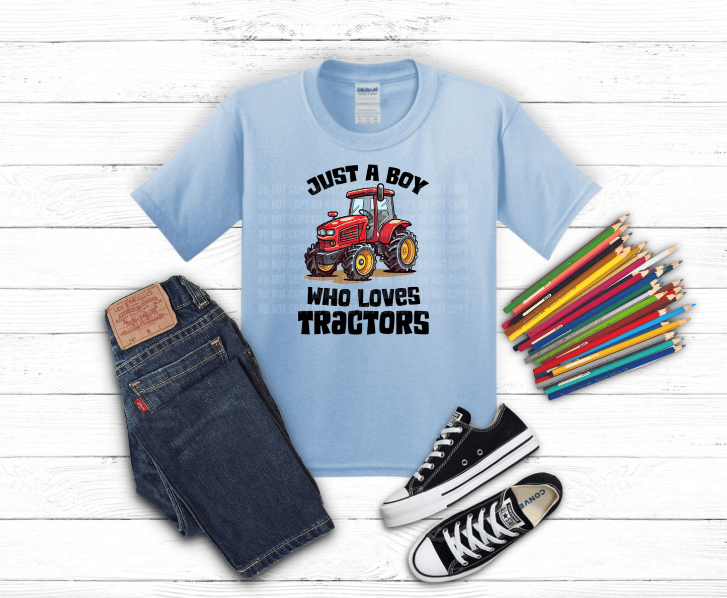 Premade DTF Transfer Gang Sheet For Graphic Tees | Youth Boy