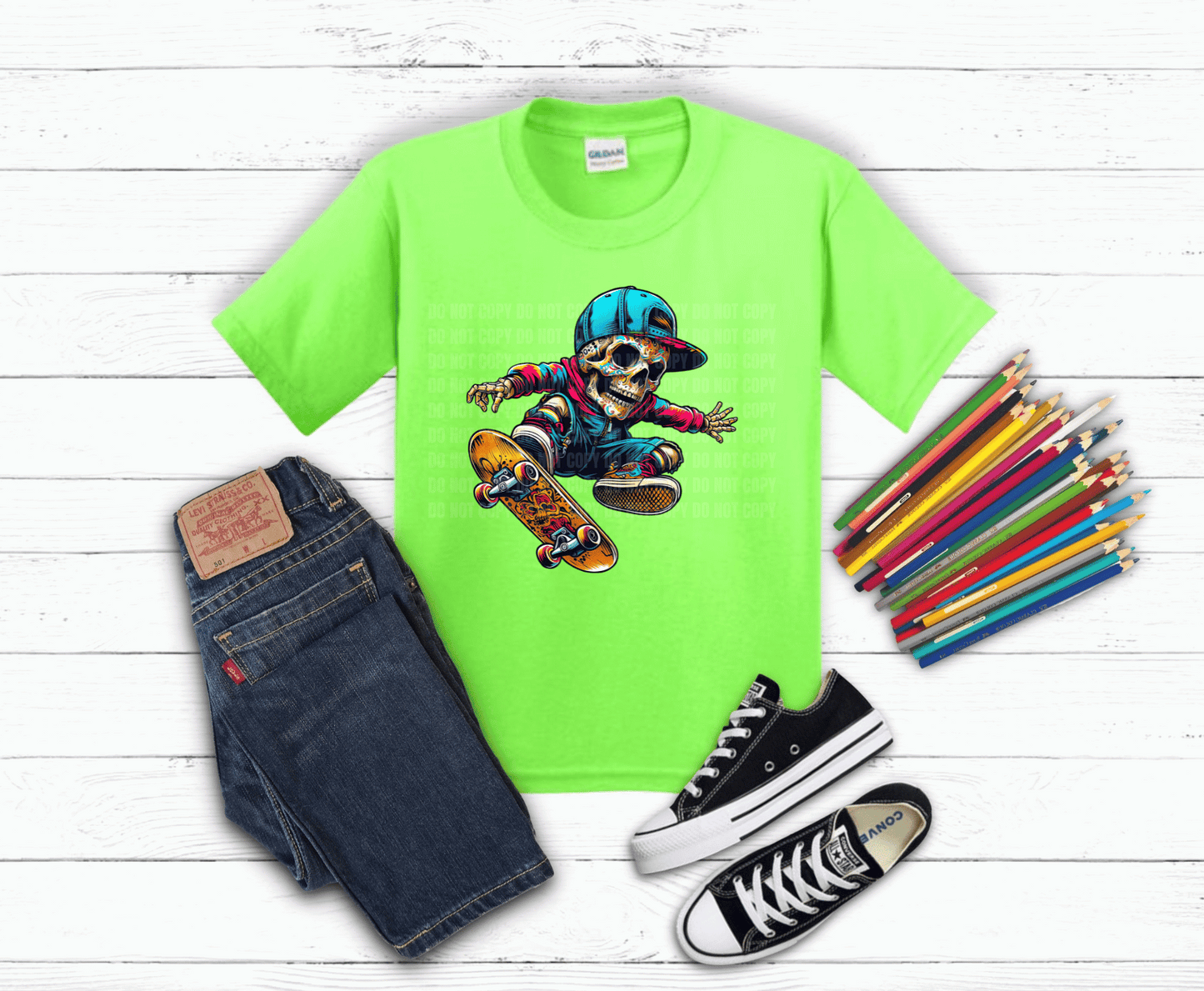 Premade DTF Transfer Gang Sheet For Graphic Tees | Youth Boy