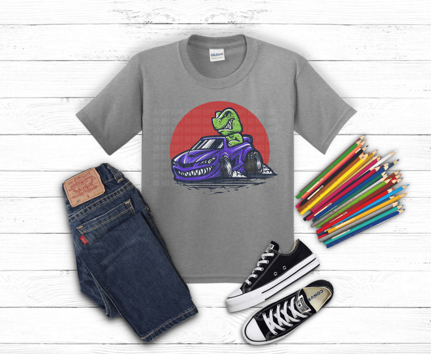 Premade DTF Transfer Gang Sheet For Graphic Tees | Youth Boy
