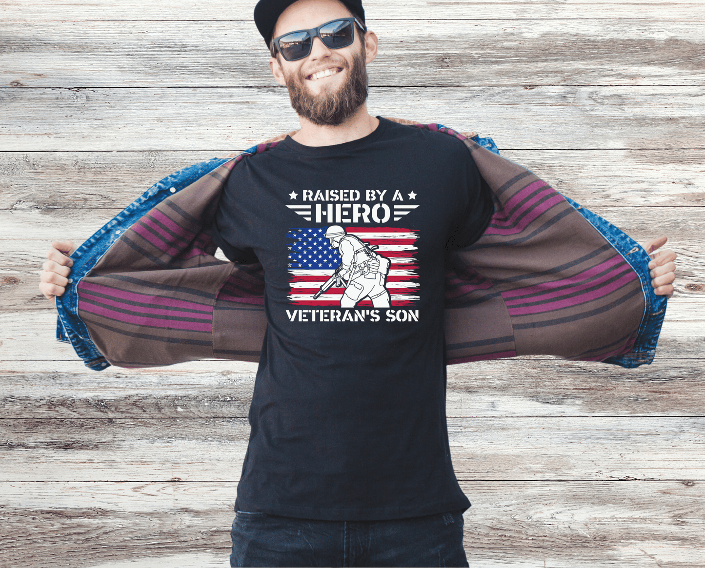 Raised By A Hero | DTF - Griffin Expressions