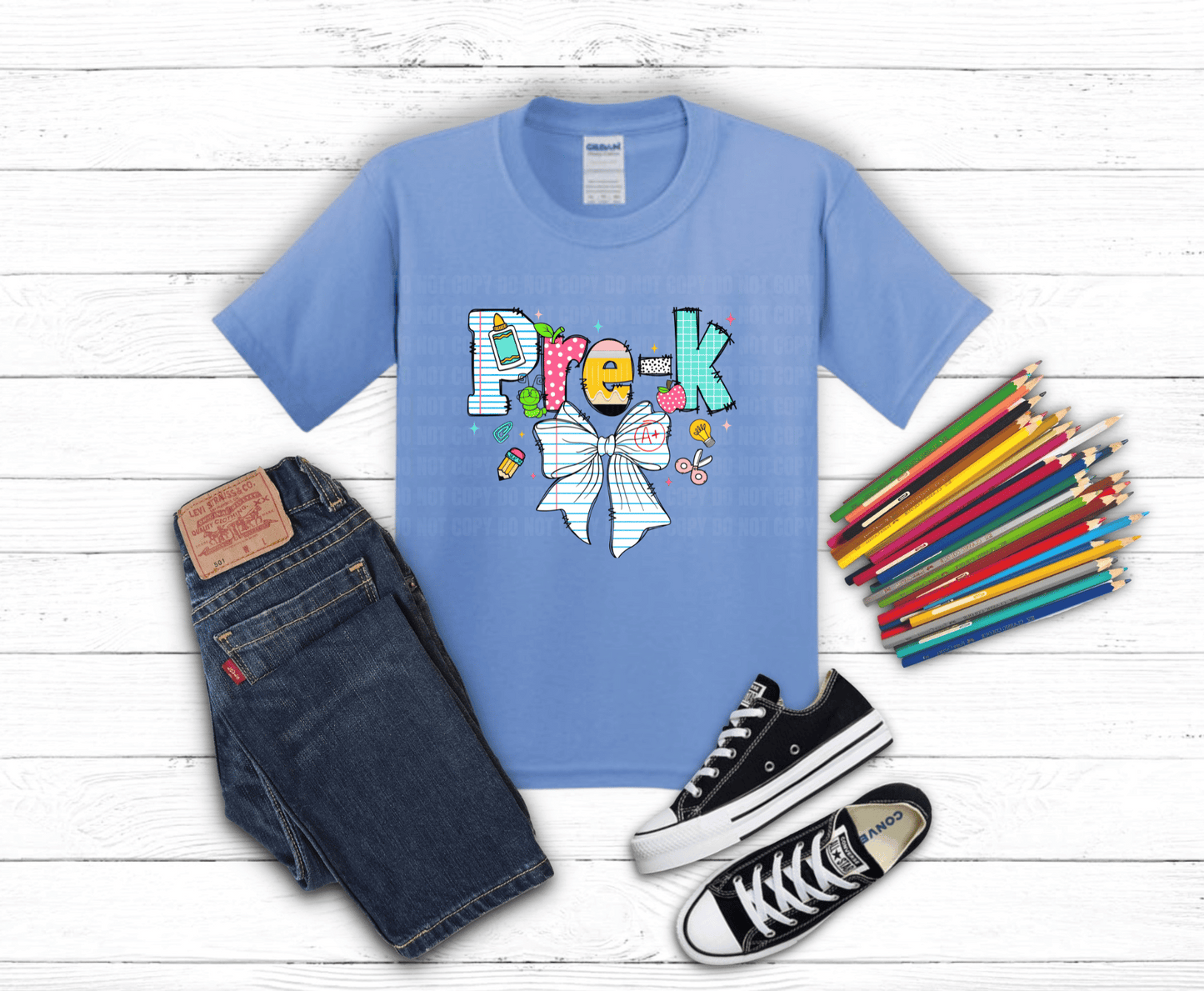 Pre-K Notebook | DTF Heat Transfer