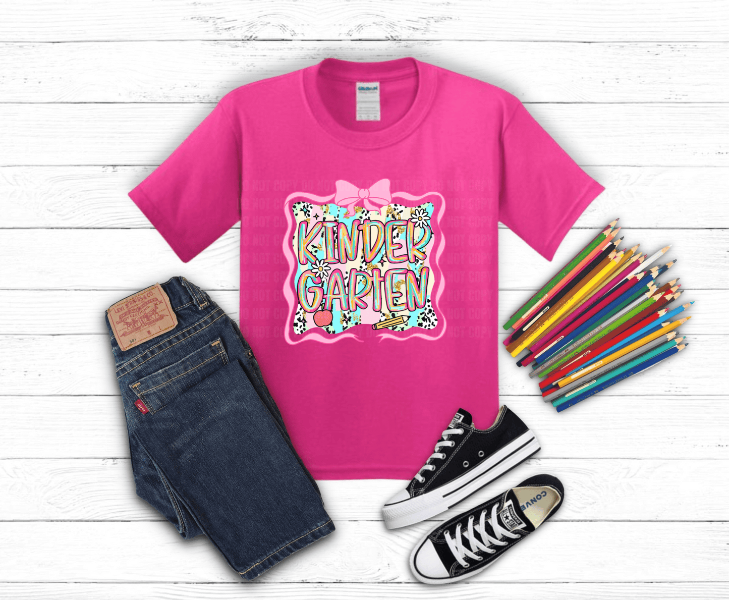 Kindergarten Sketch | DTF Heat Transfer