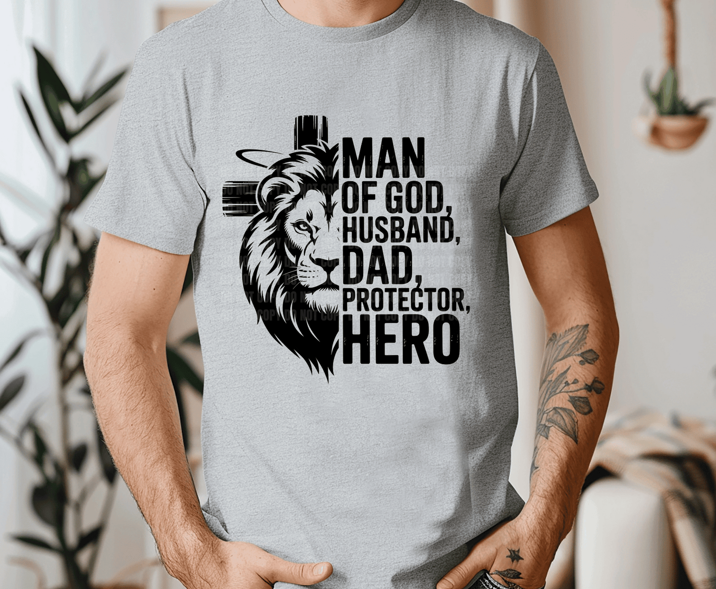 Man Of God | DTF Heat Transfer