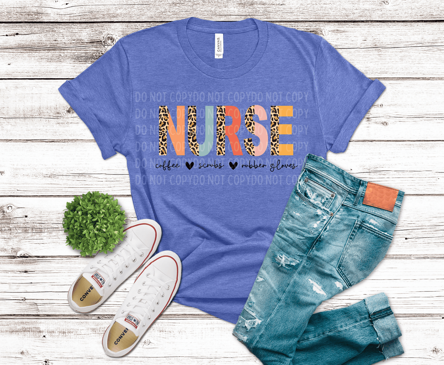 Nurse Life | Premade DTF Transfer Gang Sheet For Graphic Tees - Griffin Expressions