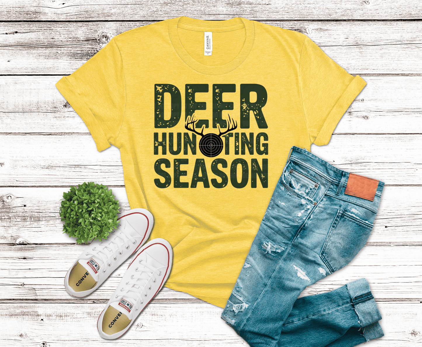 Premade DTF Transfer Gang Sheet For Graphic Tees | Hunting Glam