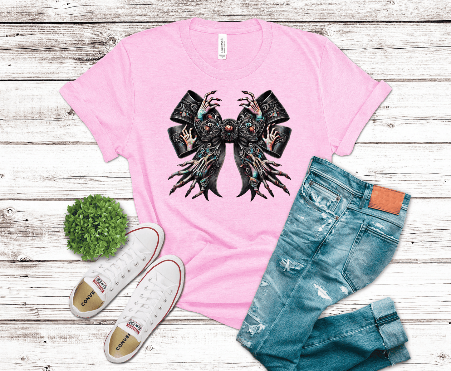 Premade DTF Transfer Gang Sheet For Graphic Tees | Halloween Bows