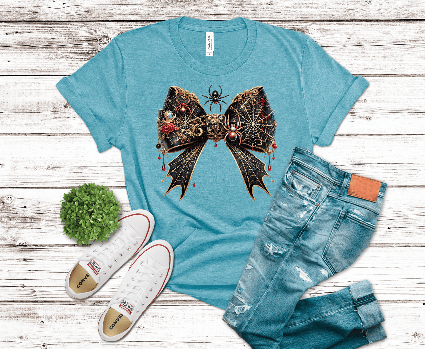 Premade DTF Transfer Gang Sheet For Graphic Tees | Halloween Bows