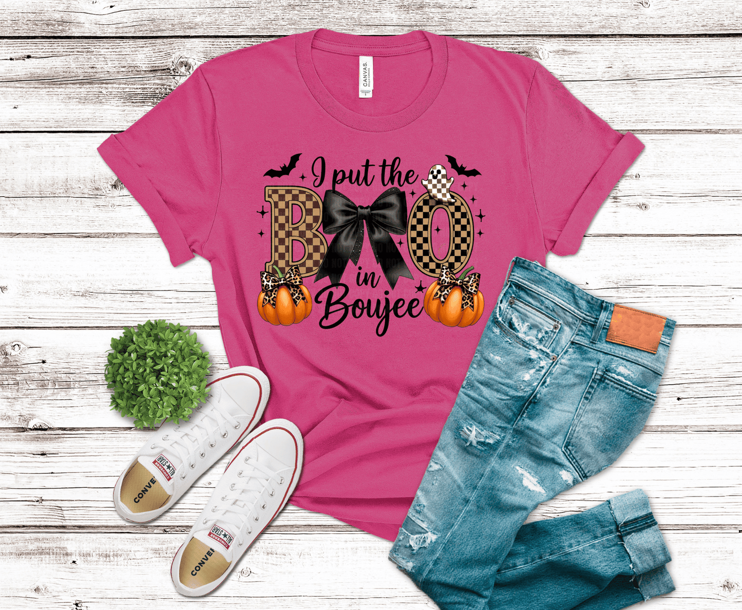 Premade DTF Transfer Gang Sheet For Graphic Tees | Boujee Halloween