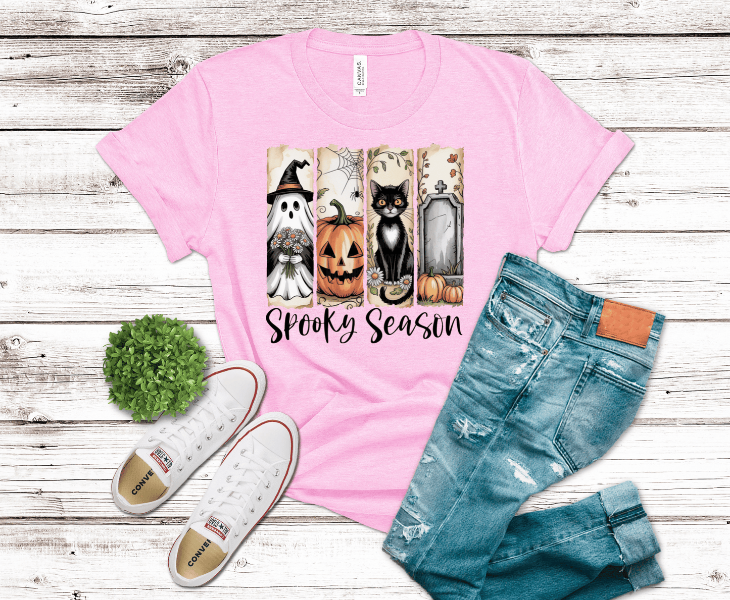 Premade DTF Transfer Gang Sheet For Graphic Tees | Boujee Halloween