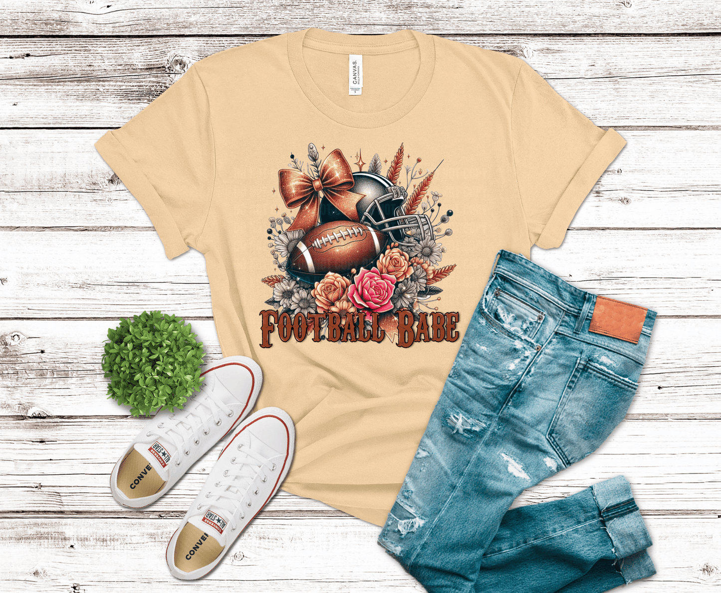Football Babe | DTF Heat Transfer