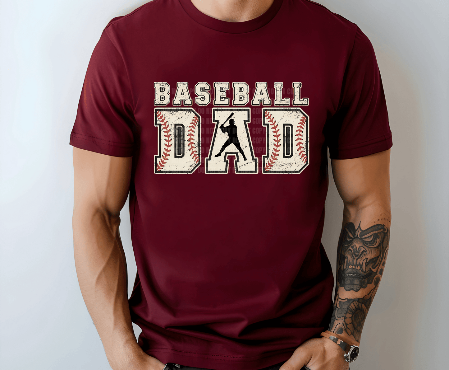 Baseball Dad | DTF Heat Transfer