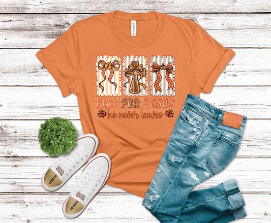 Fall For Jesus | DTF Heat Transfer