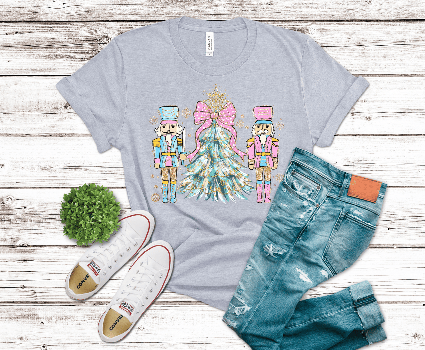 Nutcracker Sparkle Christmas | DTF Heat Transfer