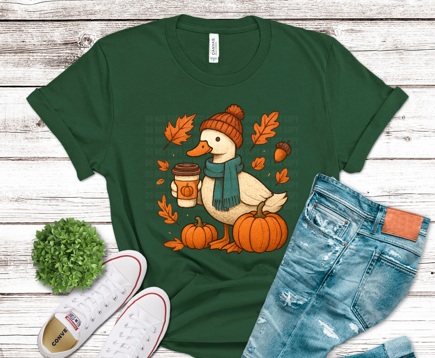 Autumn Fall Goose | DTF Heat Transfer