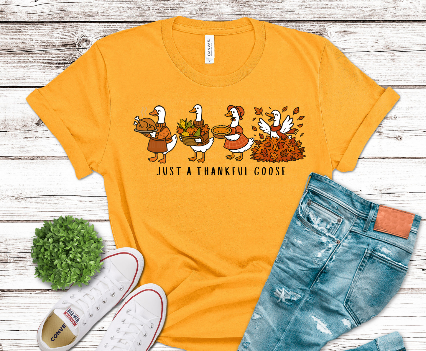 Thankful Goose | DTF Heat Transfer