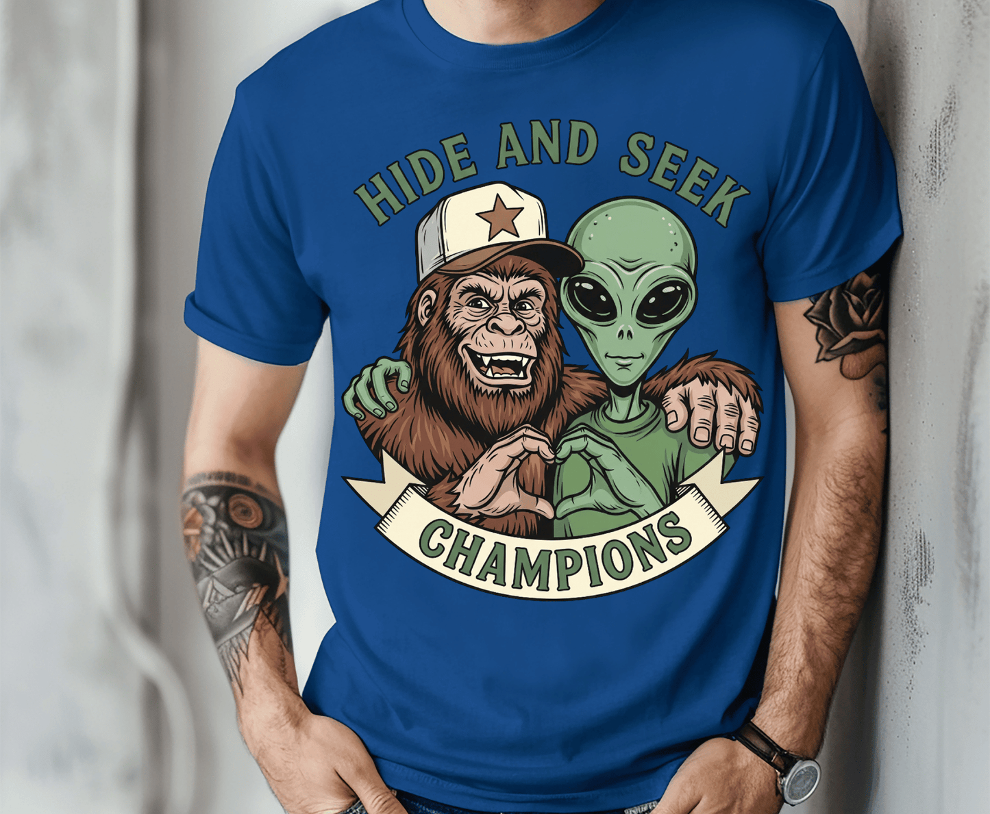 Hide And Seek | DTF Heat Transfer