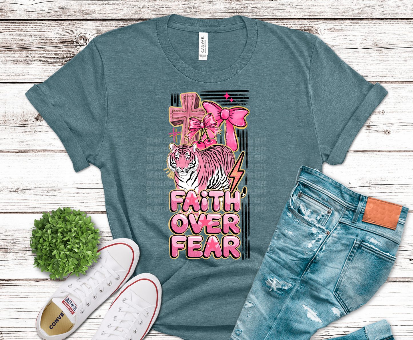 Faith Tiger | DTF Heat Transfer