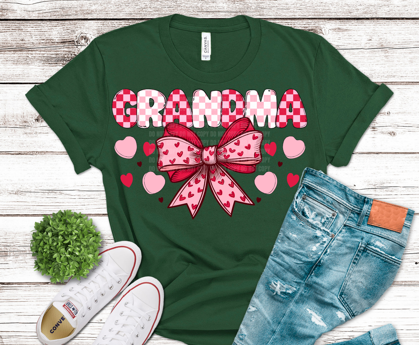 Grandma Valentine | DTF Heat Transfer