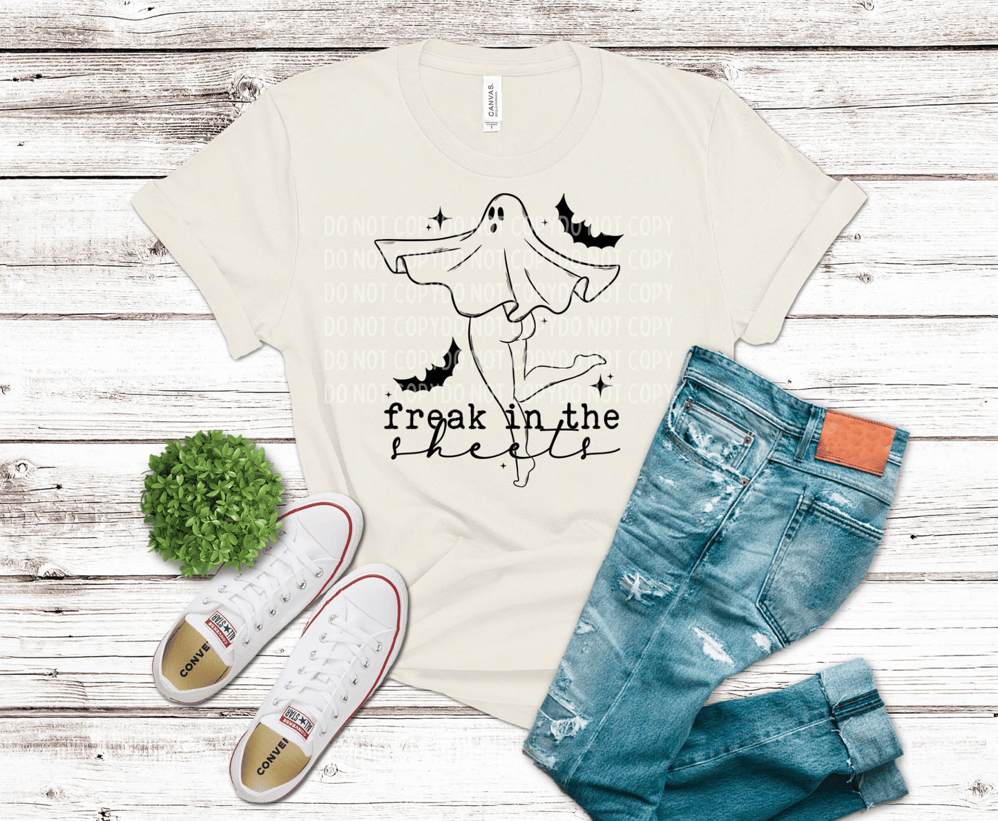 Freak In The Sheets - Spooky! | DTF - Griffin Expressions