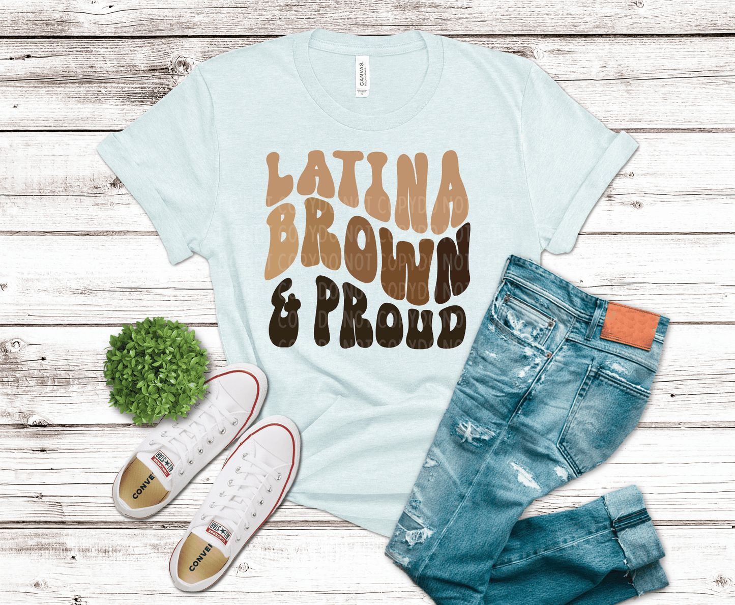 Brown And Proud | DTF Heat Transfer