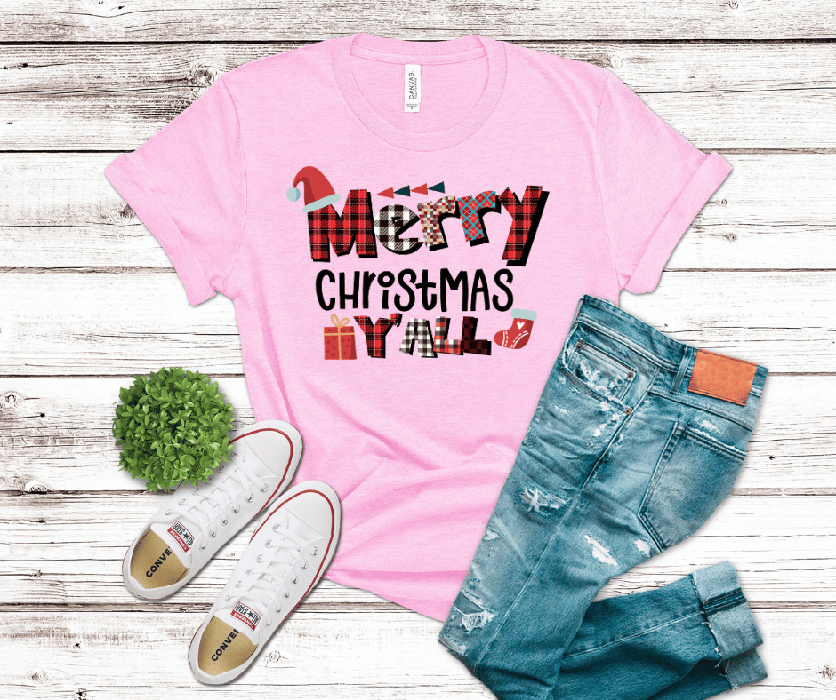 Merry Christmas Y'all | DTF - Griffin Expressions
