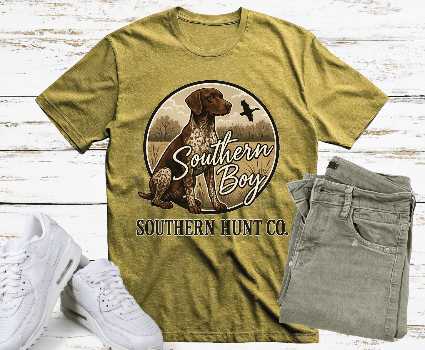 Southern Boy Dog Shirt Design | DTF Heat Transfer