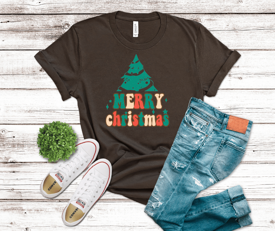 Merry Christmas Tree | DTF - Griffin Expressions