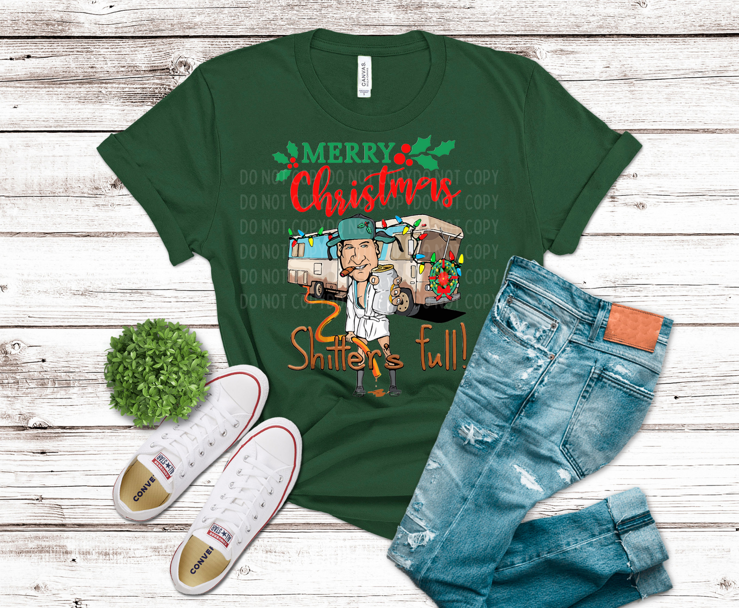 Merry Christmas, Shitter's Full | DTF - Griffin Expressions