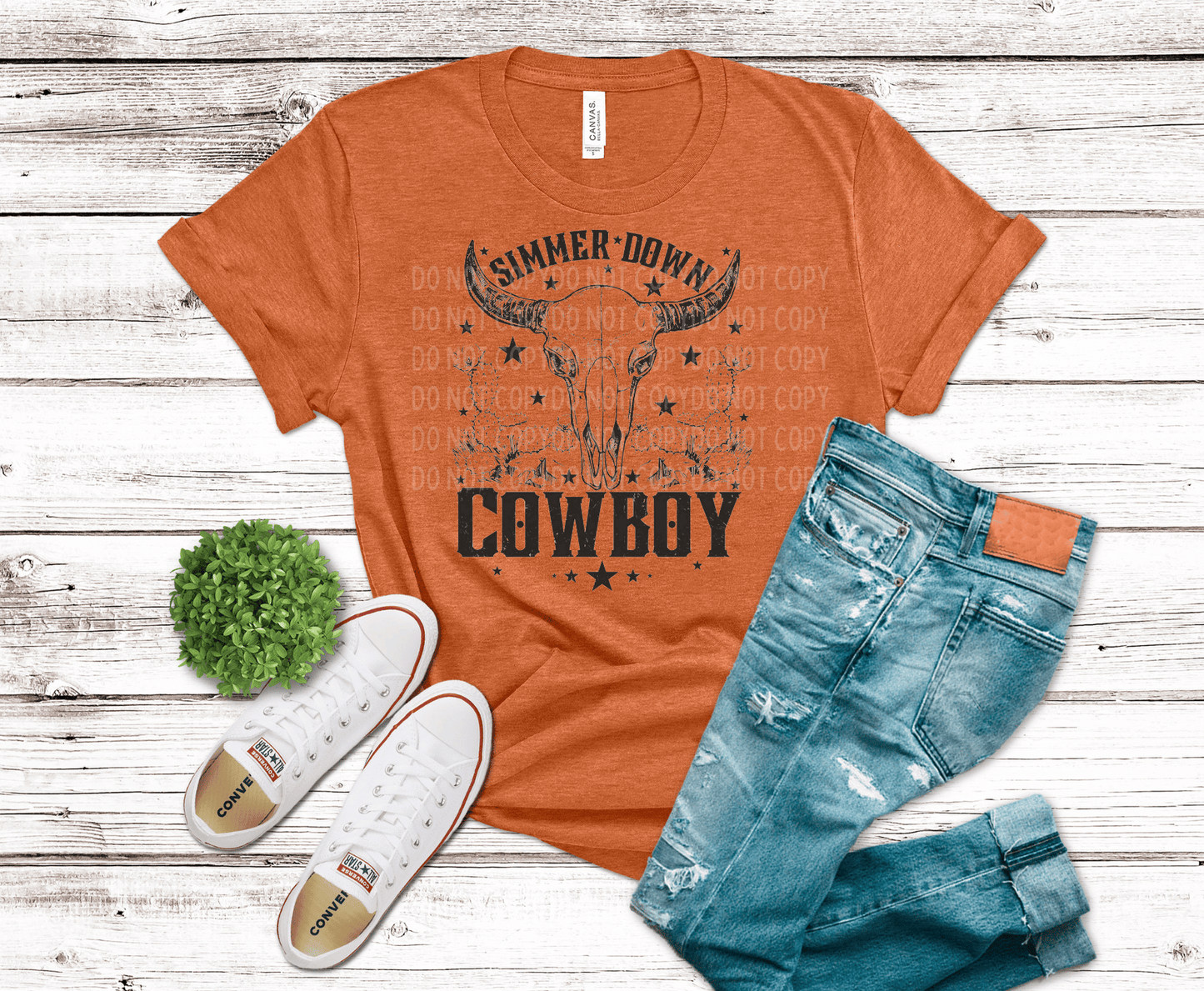 Simmer Down Cowboy | DTF - Griffin Expressions