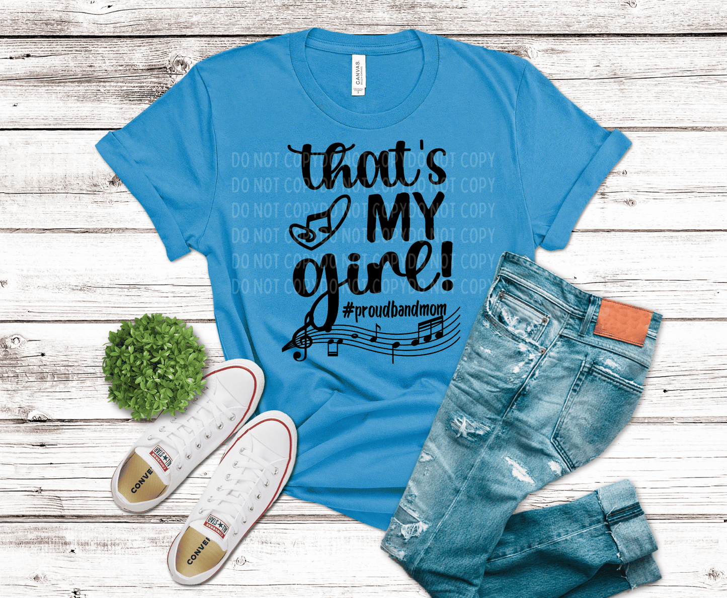 That's My Girl Band Mom | DTF - Griffin Expressions