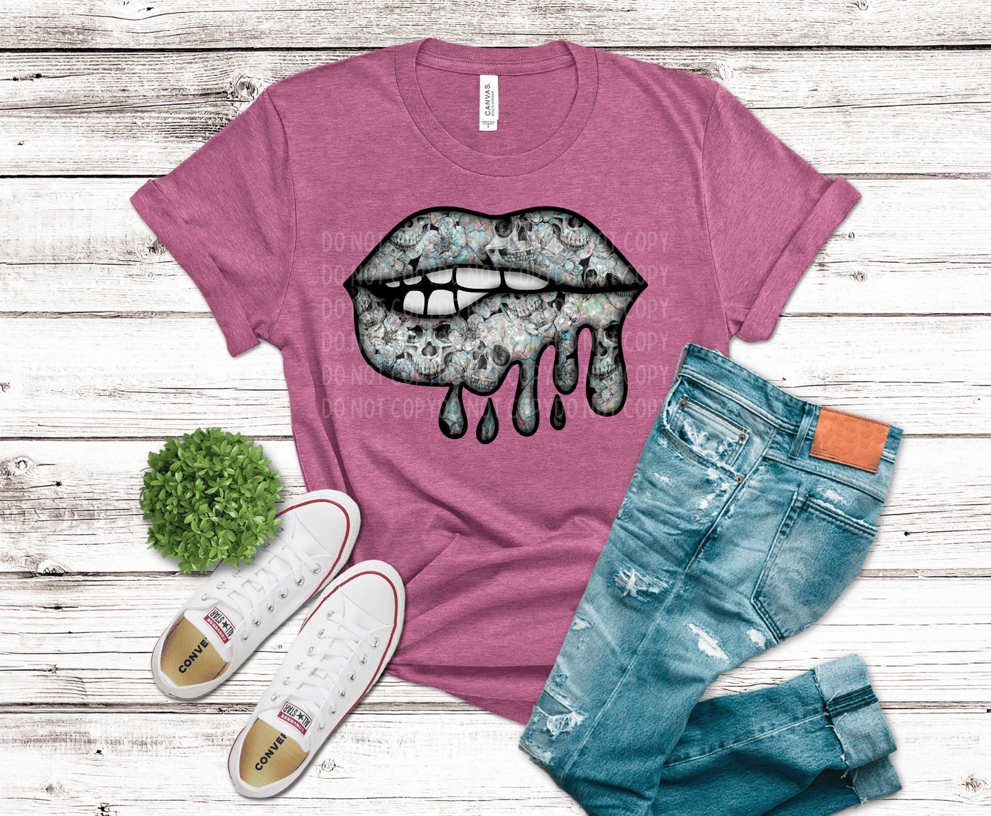 Skull Lips 1 | DTF - Griffin Expressions