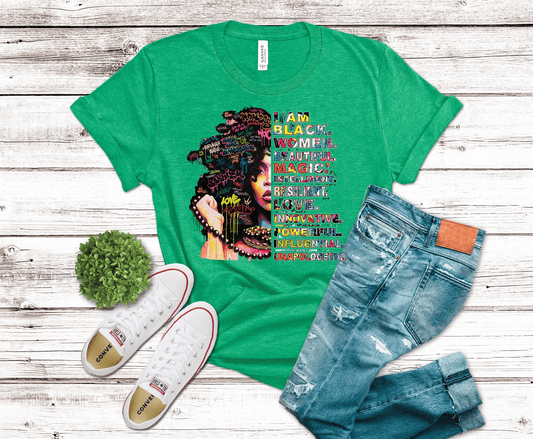 I Am Black | DTF - Griffin Expressions