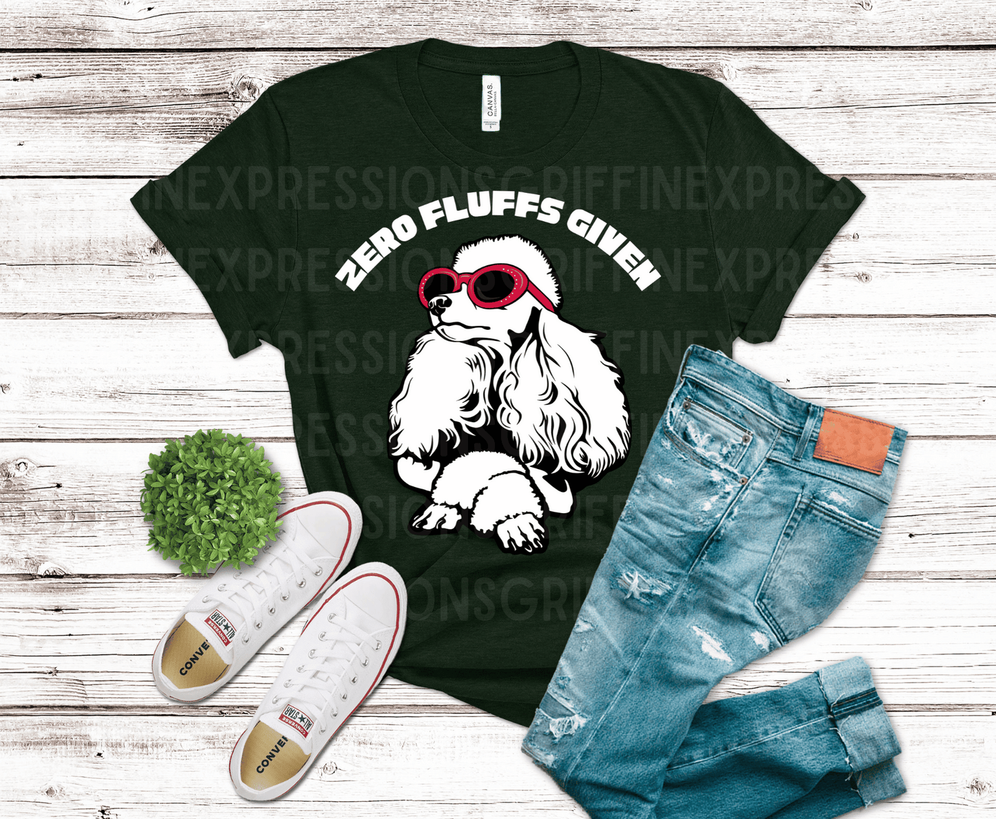 Zero Fluffs Given | DTF - Griffin Expressions