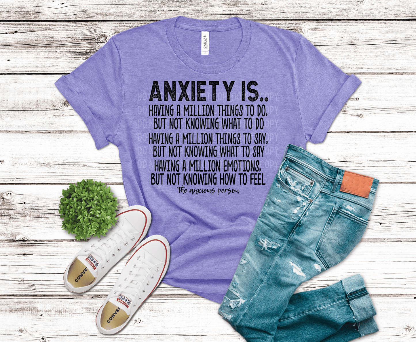 Premade Gang Sheet | Anxiety