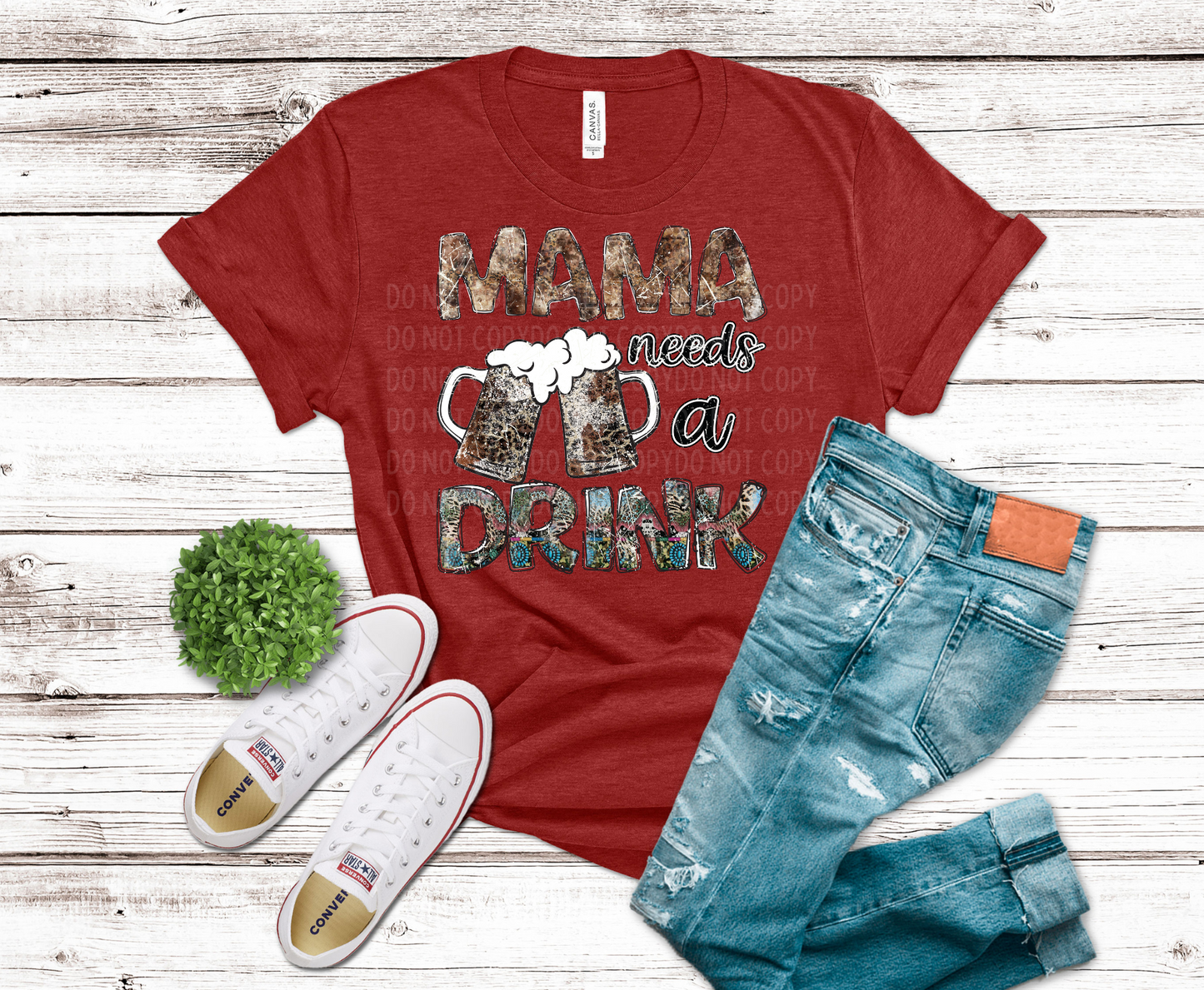 Mama Needs A Drink | DTF - Griffin Expressions