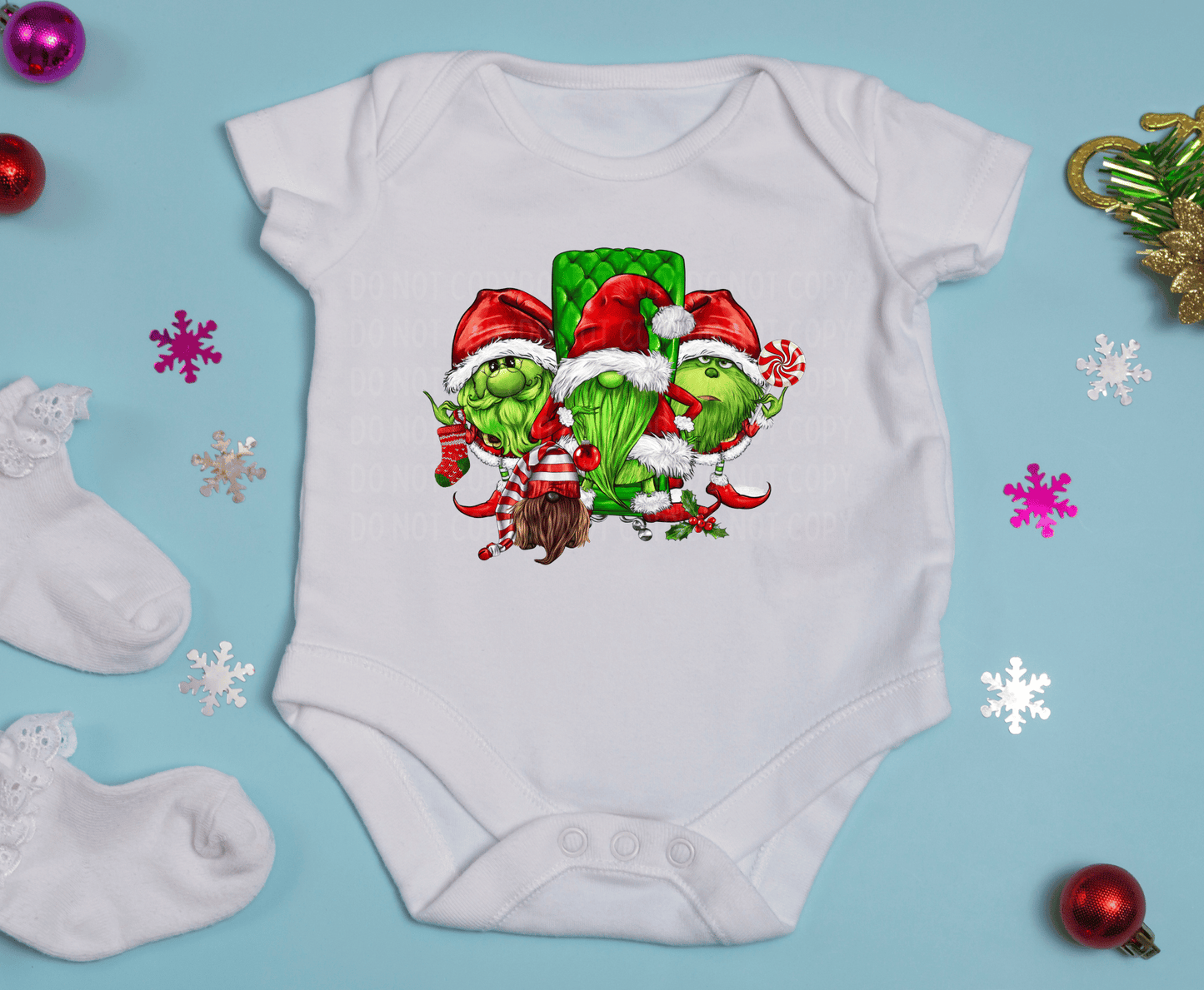Grinchy Gnomes | DTF