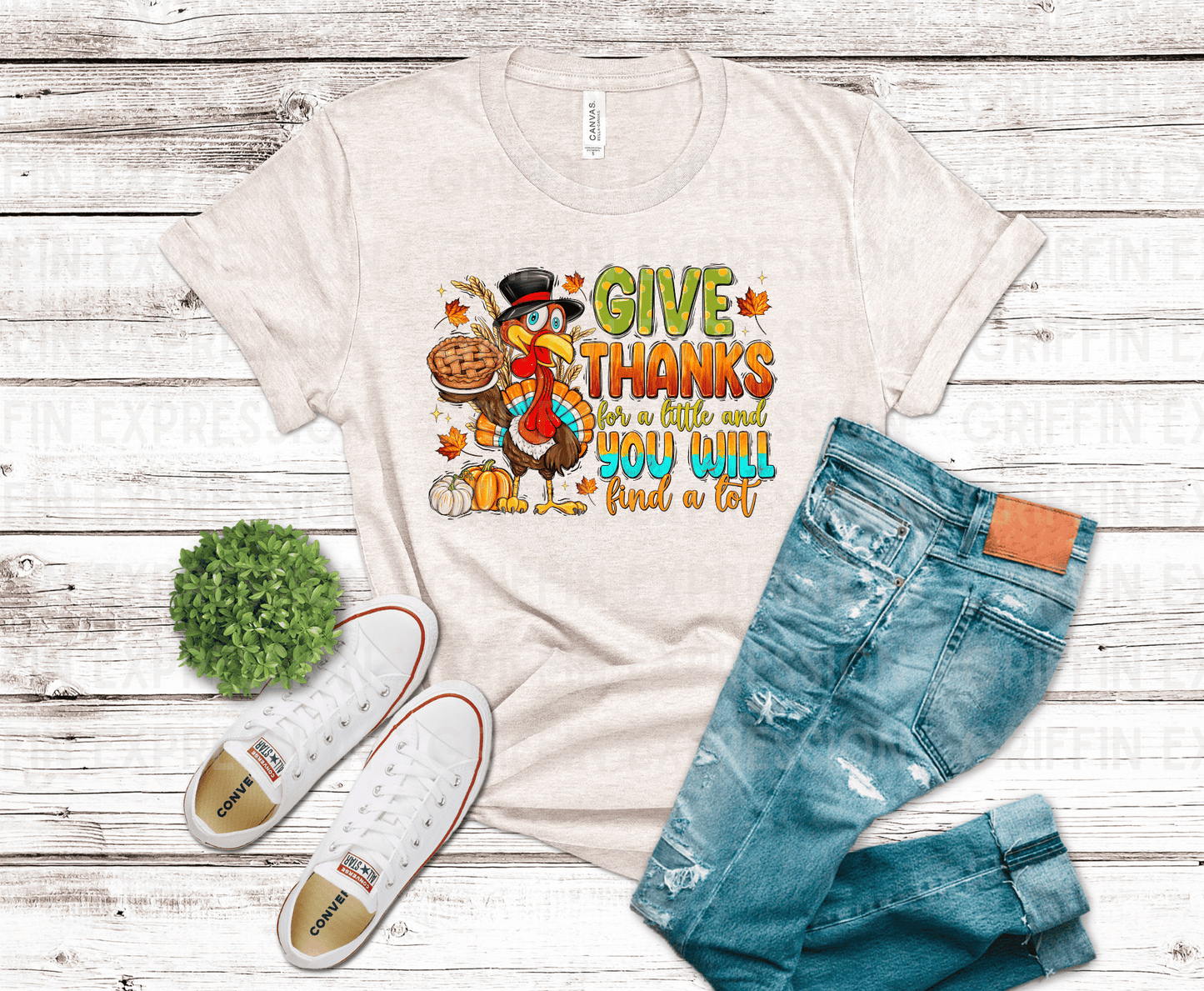 Premade DTF Transfer Gang Sheet For Graphic Tees | Thanksgiving